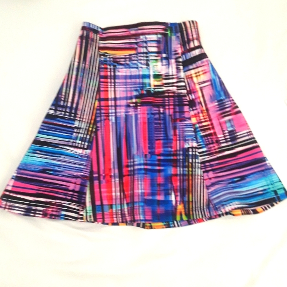 VIBRANT MULTI COLORS SKIRT